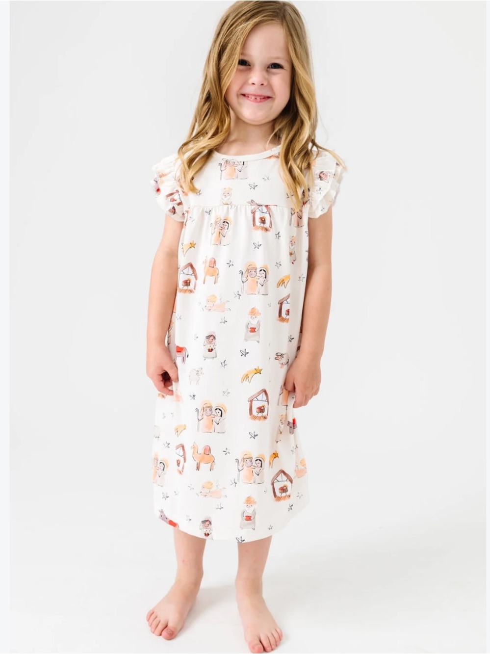 Holy Pals Away in a Manger Pajama Dess